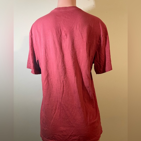 Life Is‎ Good Women's Medium Golf Flag Short sleeve T-shirt Coral/Pink salmon - Picture 2 of 8